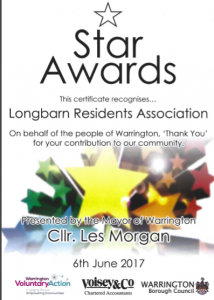 Star Awards Certificate